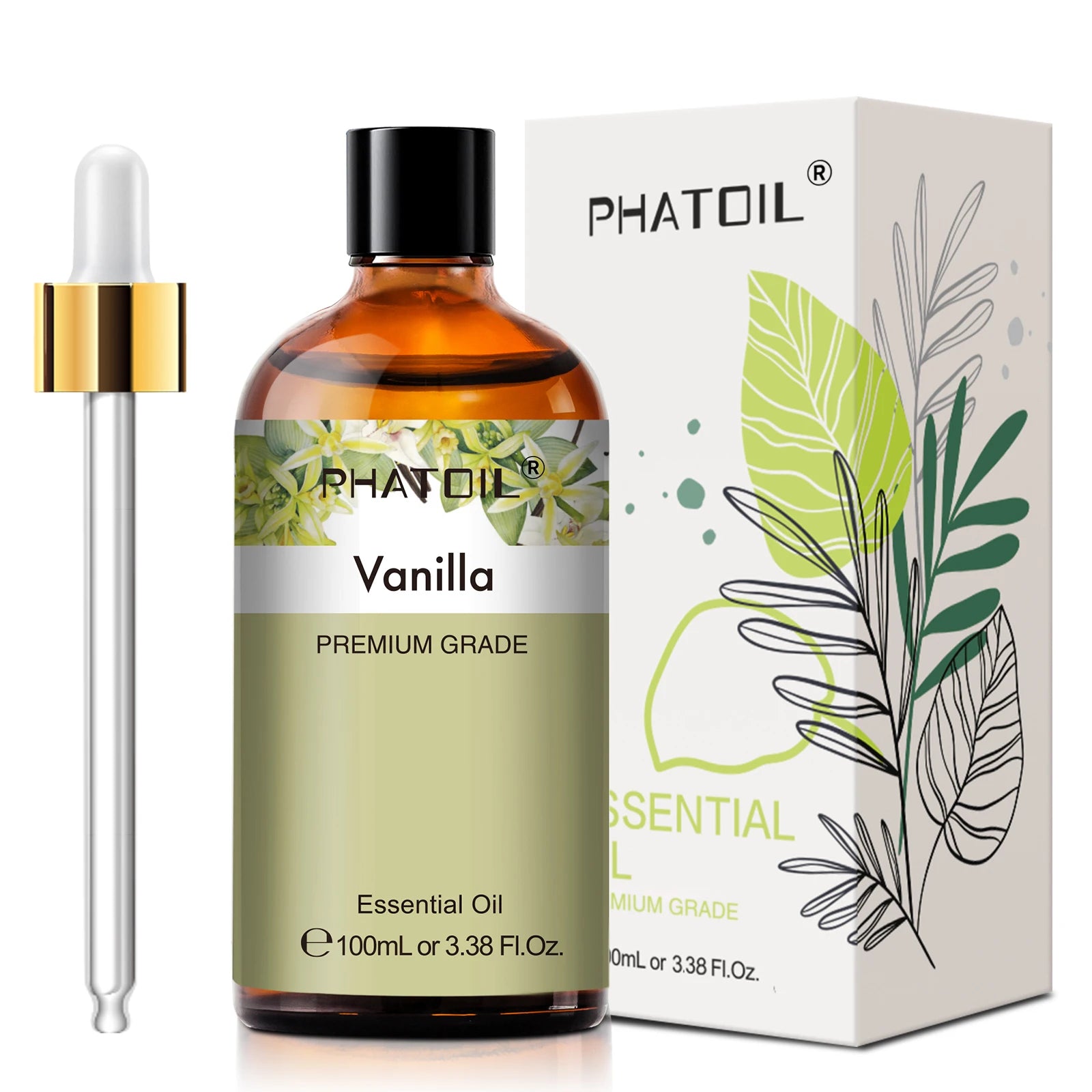 PHATOIL 100ml Essential Oil – Natural Plant Aromatherapy Fragrance